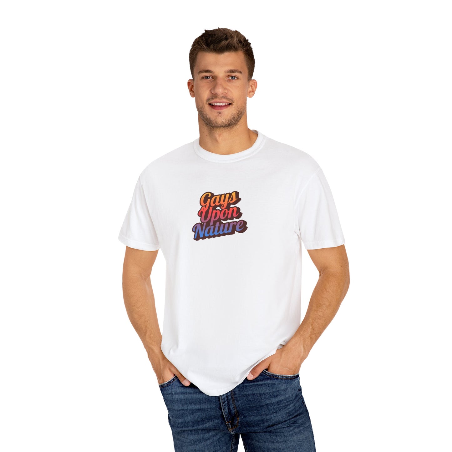 2025 Pride Collection Retro Rainbow EveryBody T-shirt (Sunrise)