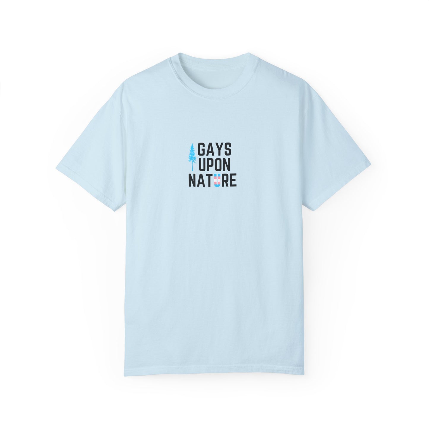 Trans Pride EveryBody T-Shirt (Light Blue Tree)