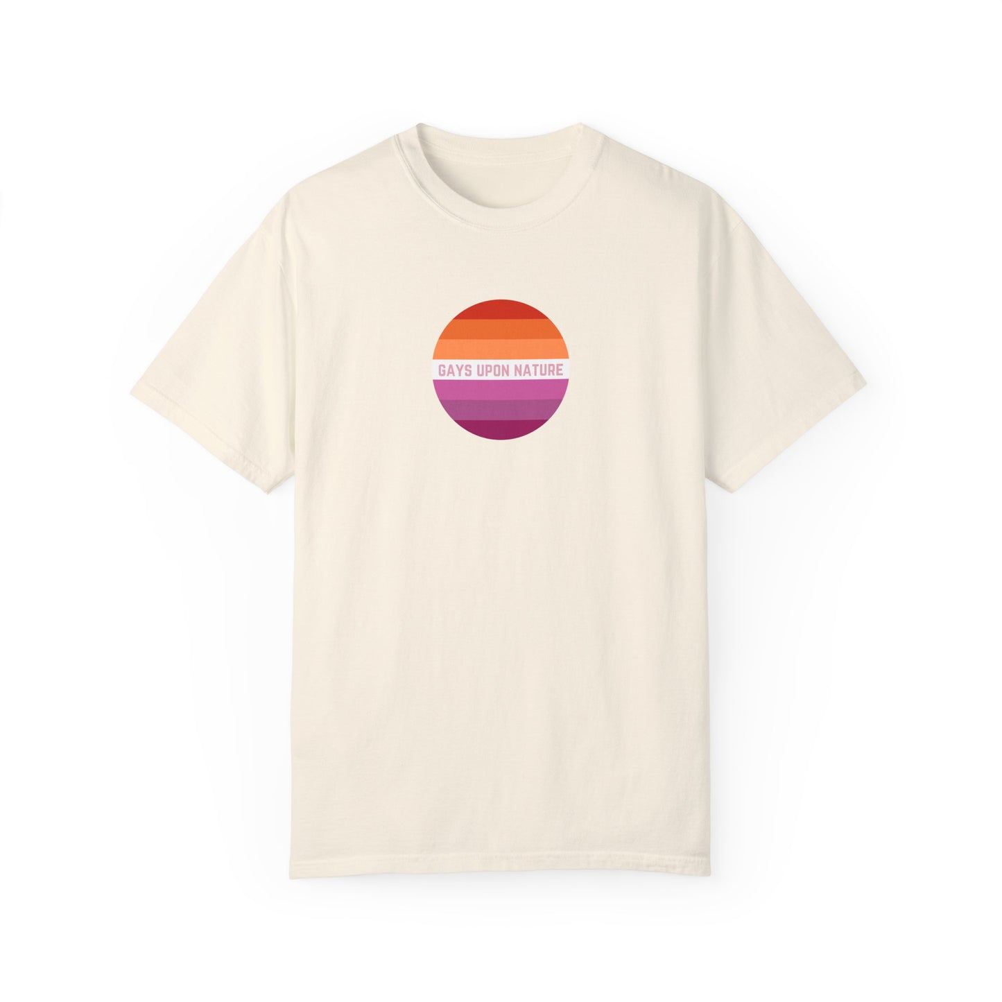 Lesbian Flag Sunrise EveryBody T-Shirt