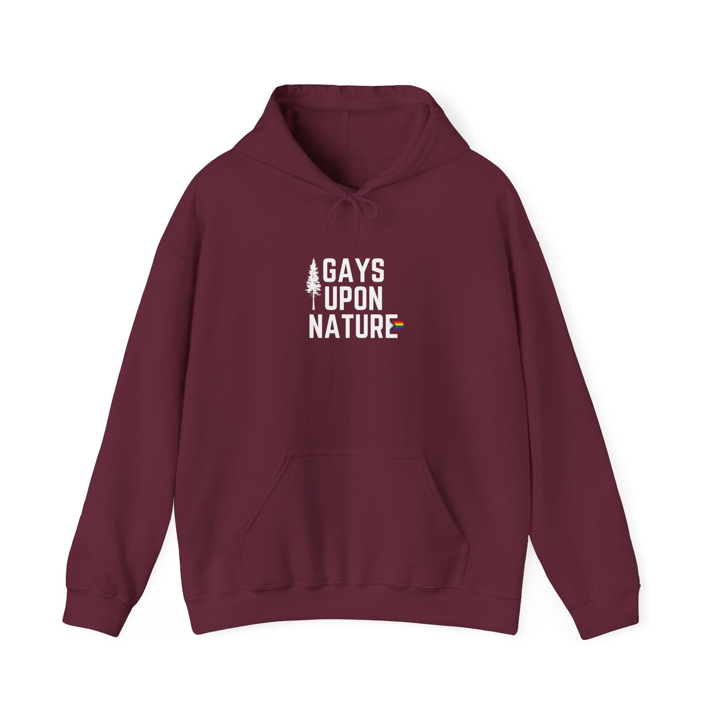 LGBTQ Pride Hoodie (White Font)