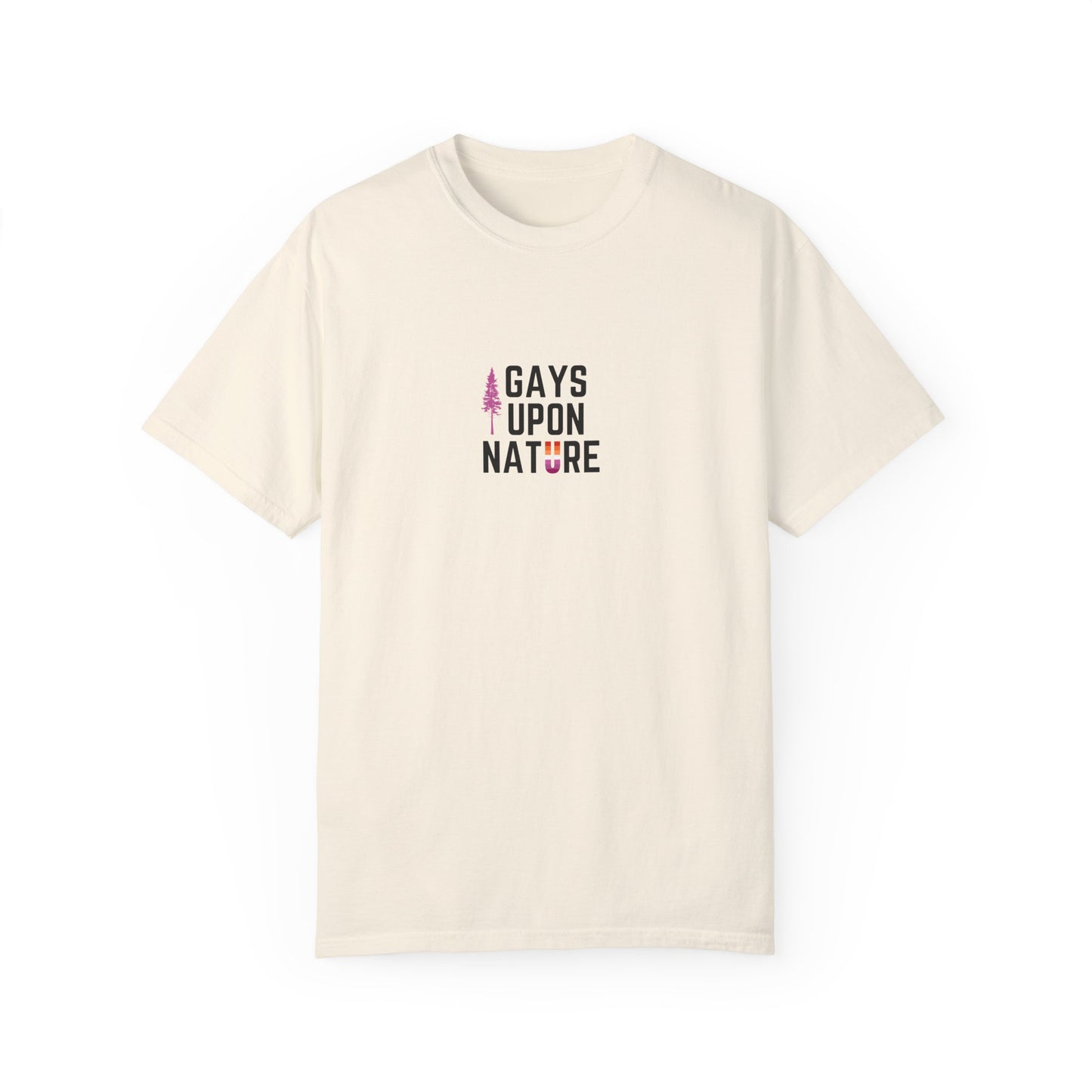 Lesbian Pride Flag EveryBody T-Shirt (Pink Tree)