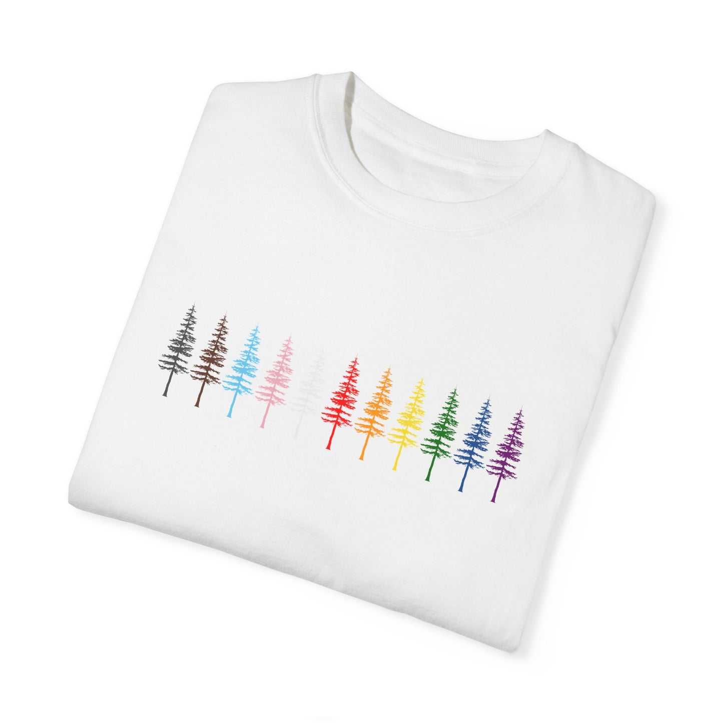 Rainbow Trees EveryBody T-Shirt