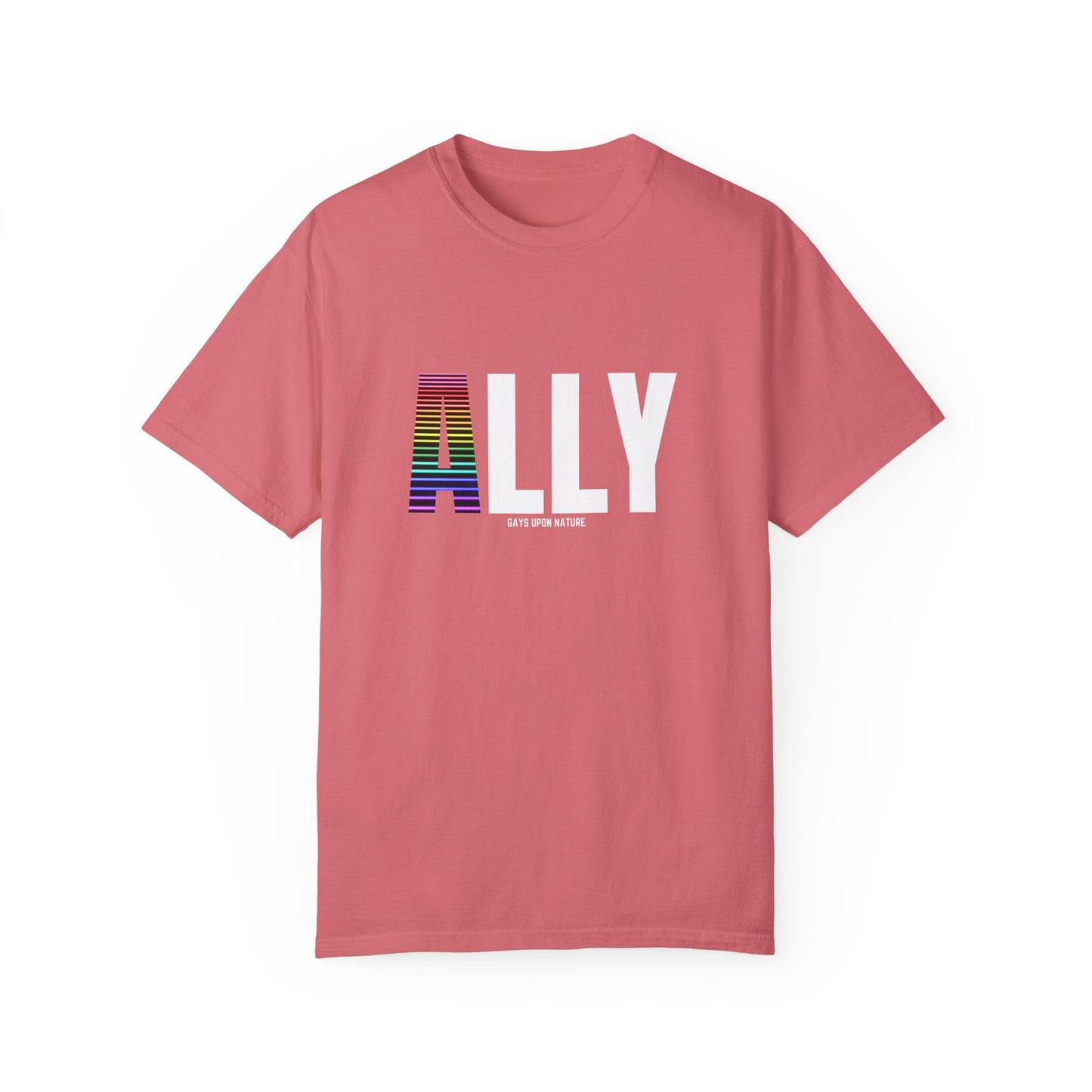 Ally Rainbow A EveryBody T-Shirt (White Font)