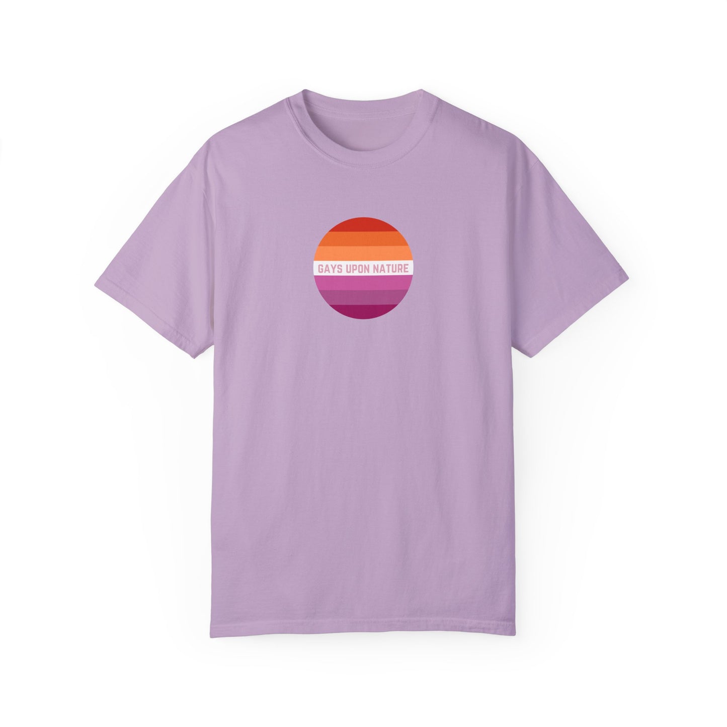 Lesbian Flag Sunrise EveryBody T-Shirt