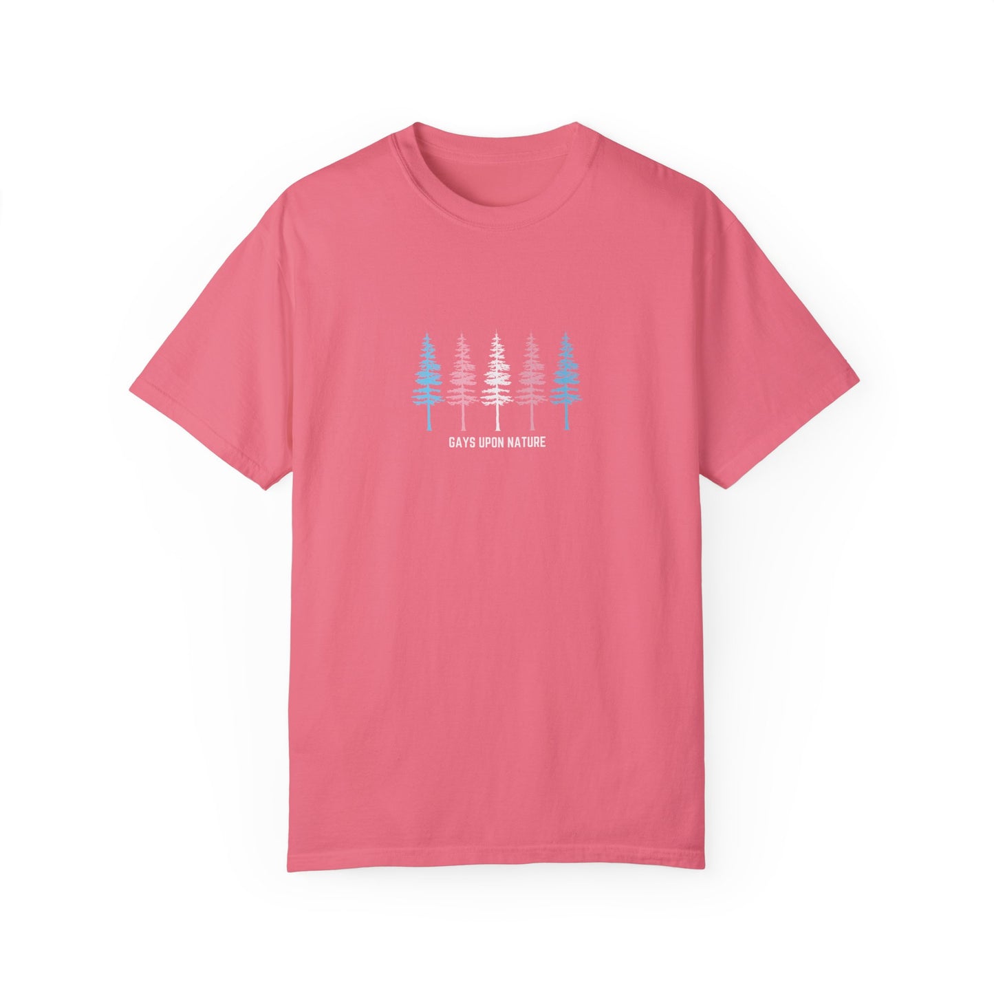 Trans Pride Flag T-Shirt (White Font)