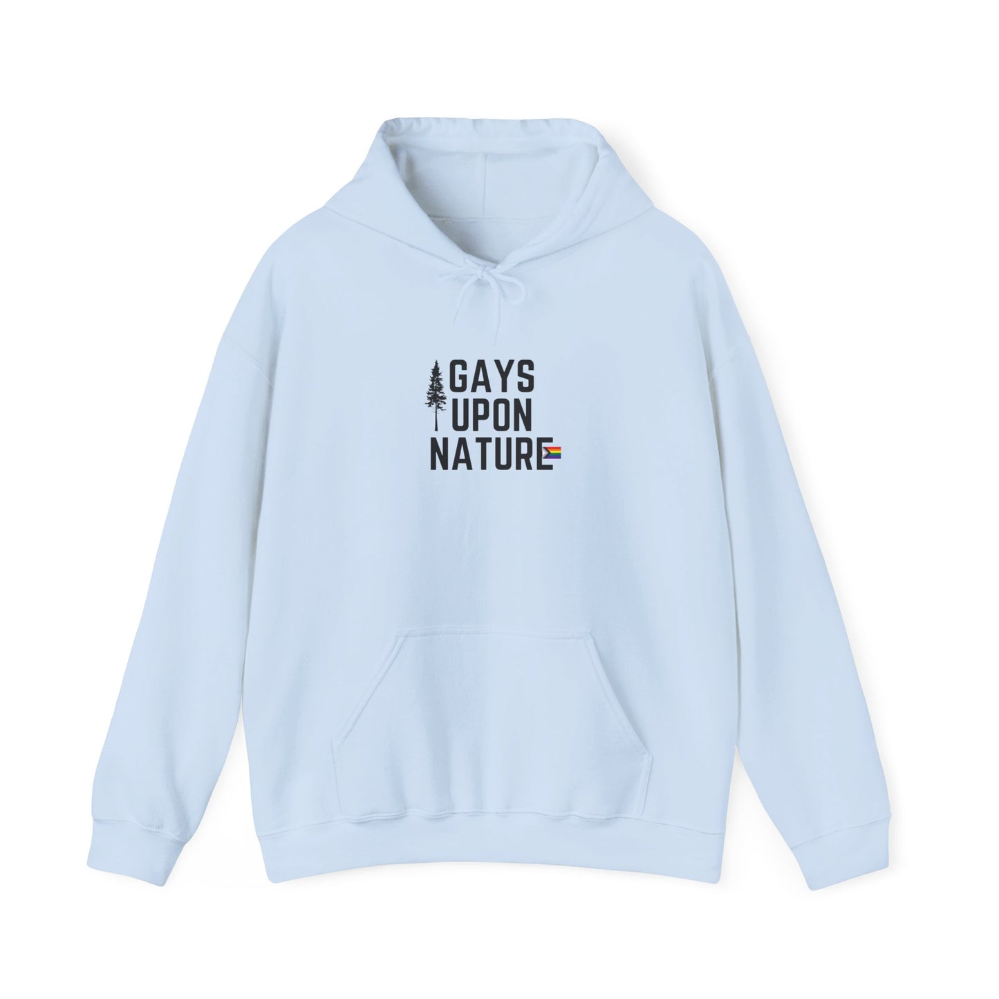 LGBTQ Pride Hoodie (Black Font)