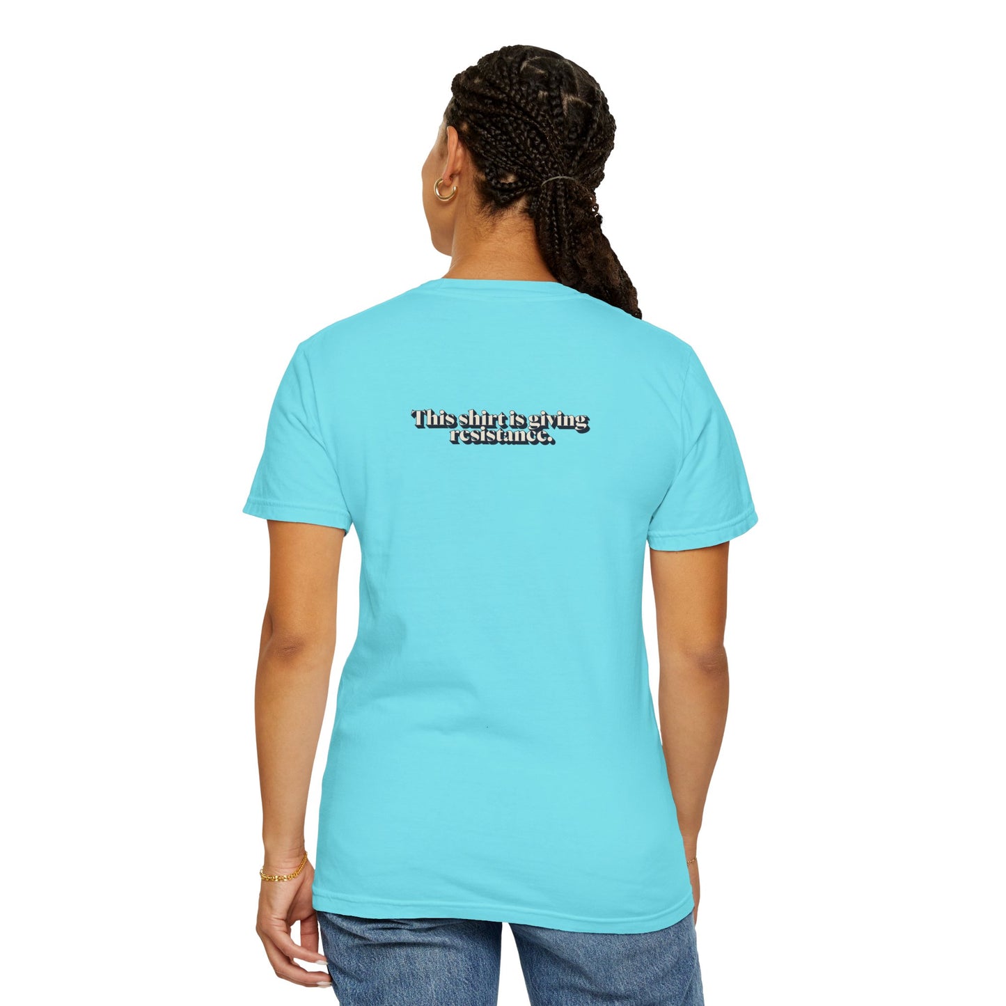 2025 Pride Collection Giving Resistance EveryBody T-Shirt (Ivory Font)