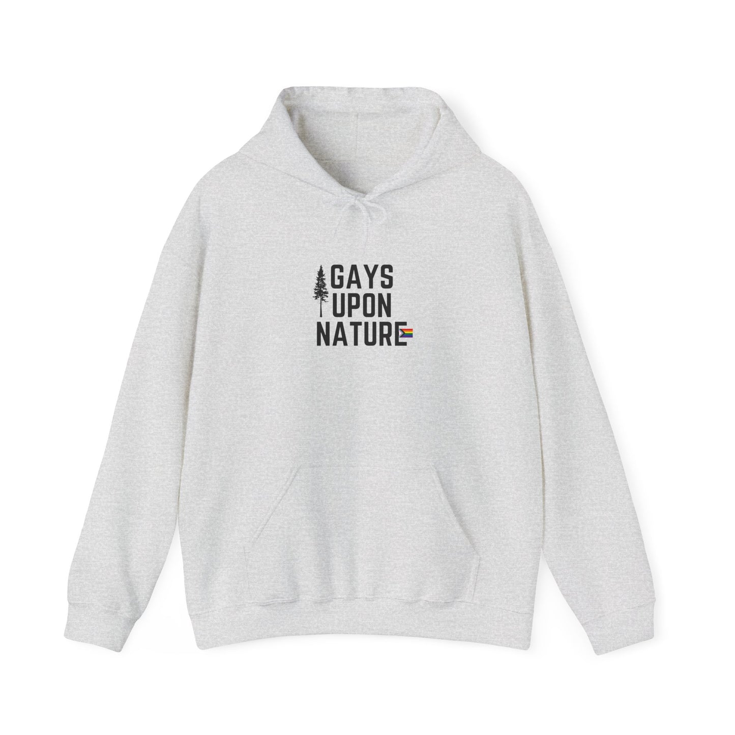 LGBTQ Pride Hoodie (Black Font)