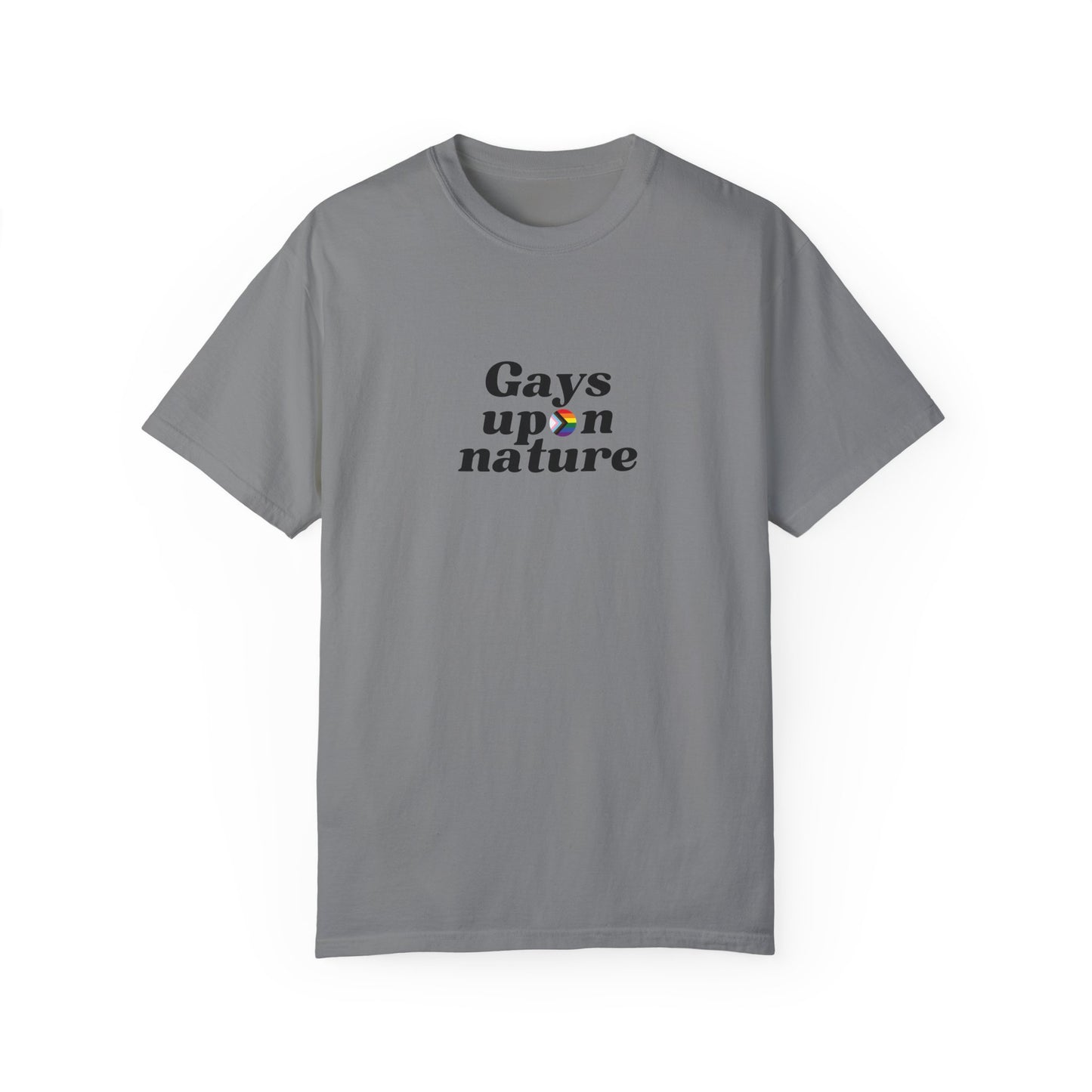 Pride Flag EveryBody T-Shirt (Black Font)