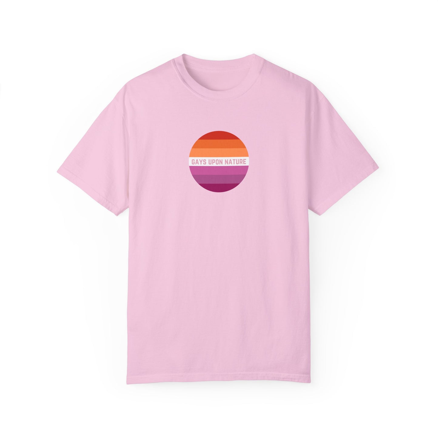 Lesbian Flag Sunrise EveryBody T-Shirt