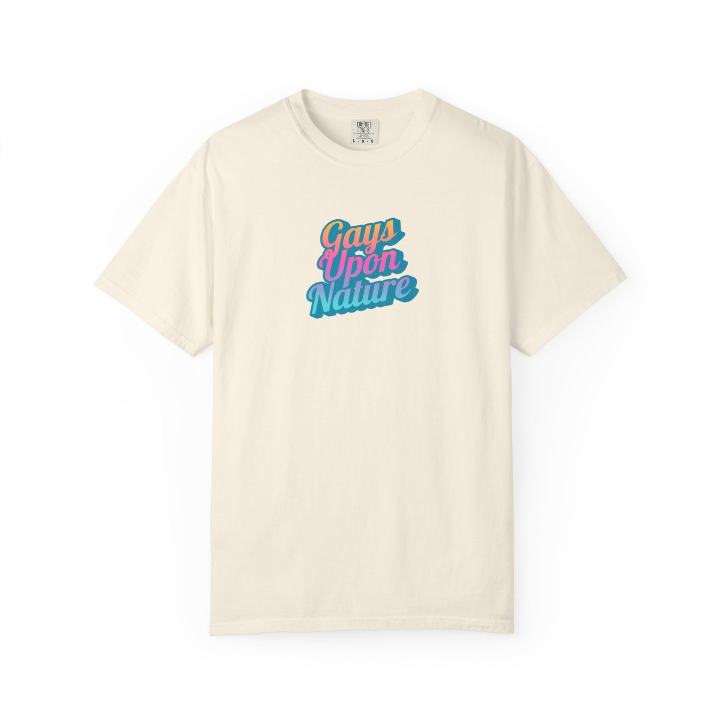 2025 Pride Collection Retro Rainbow EveryBody T-Shirt (Sunset)