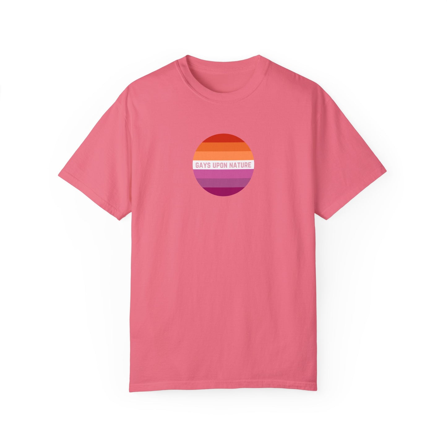 Lesbian Flag Sunrise EveryBody T-Shirt