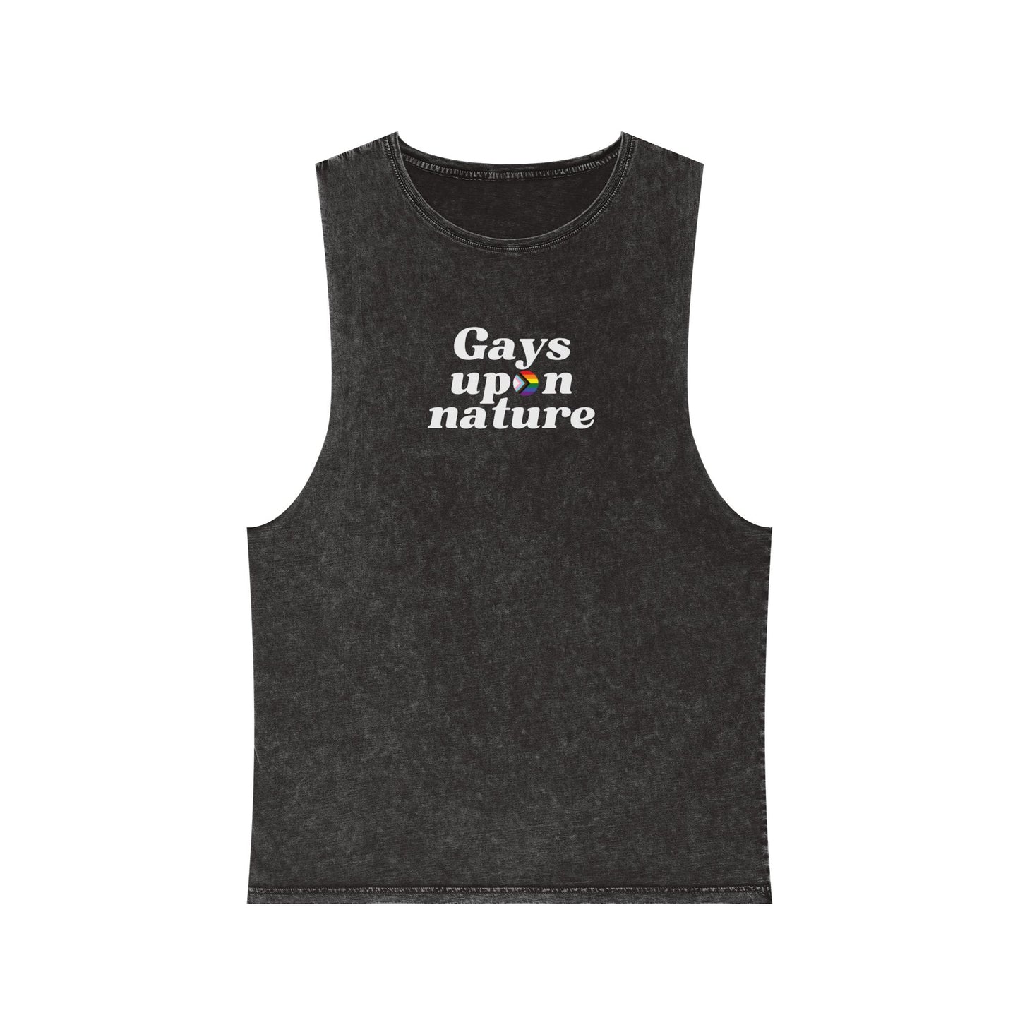 Stonewashed Pride Flag Tank