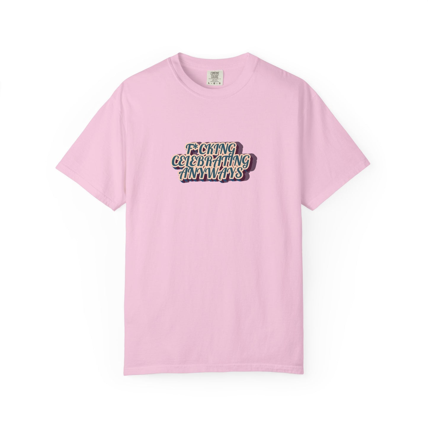 2025 Pride Collection Celebrating Anyways EveryBody T-Shirt (Sunset)