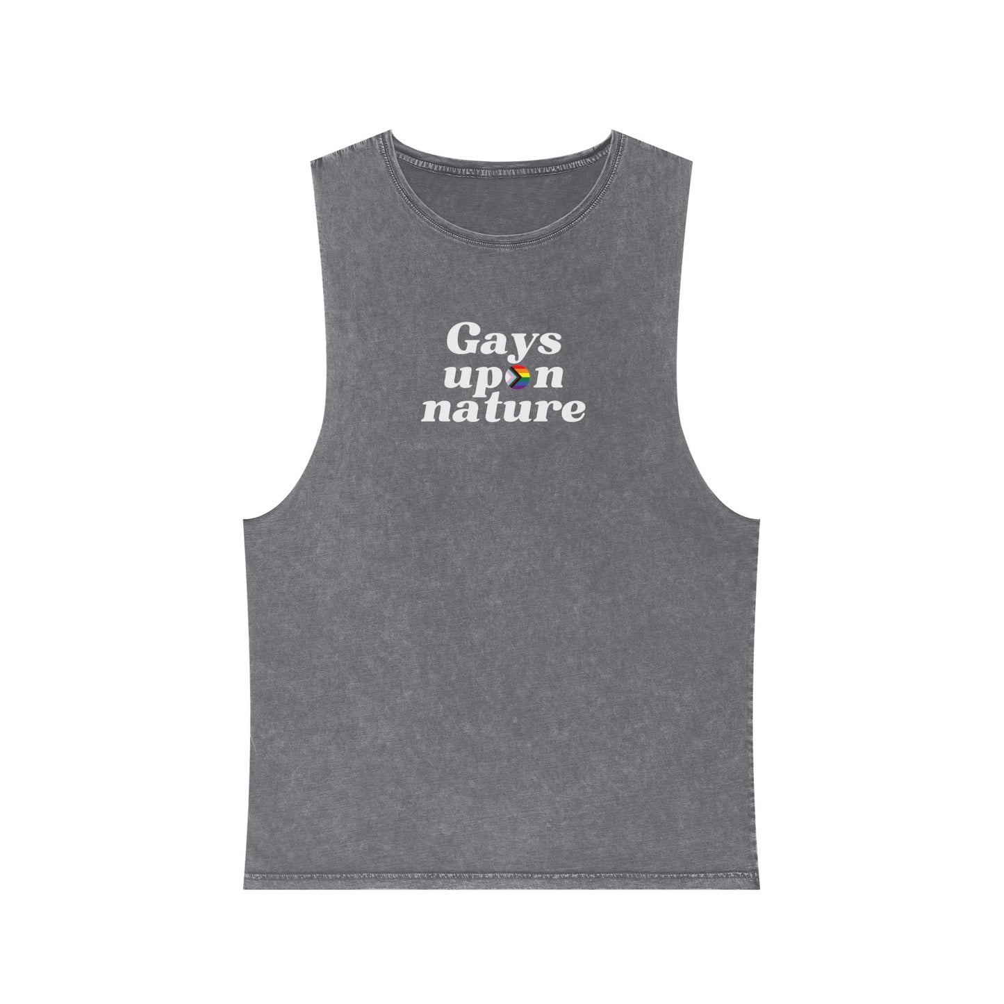 Stonewashed Pride Flag Tank