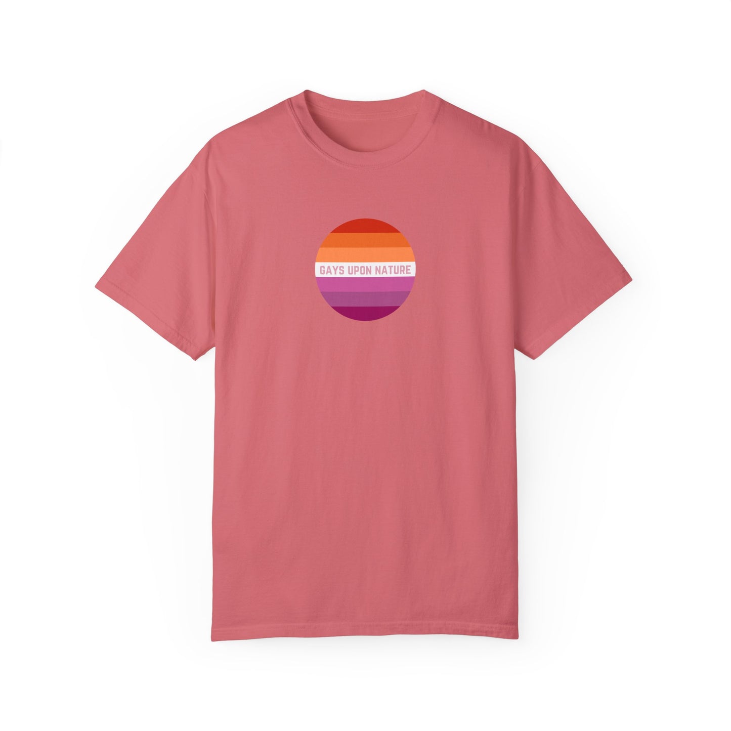 Lesbian Flag Sunrise EveryBody T-Shirt