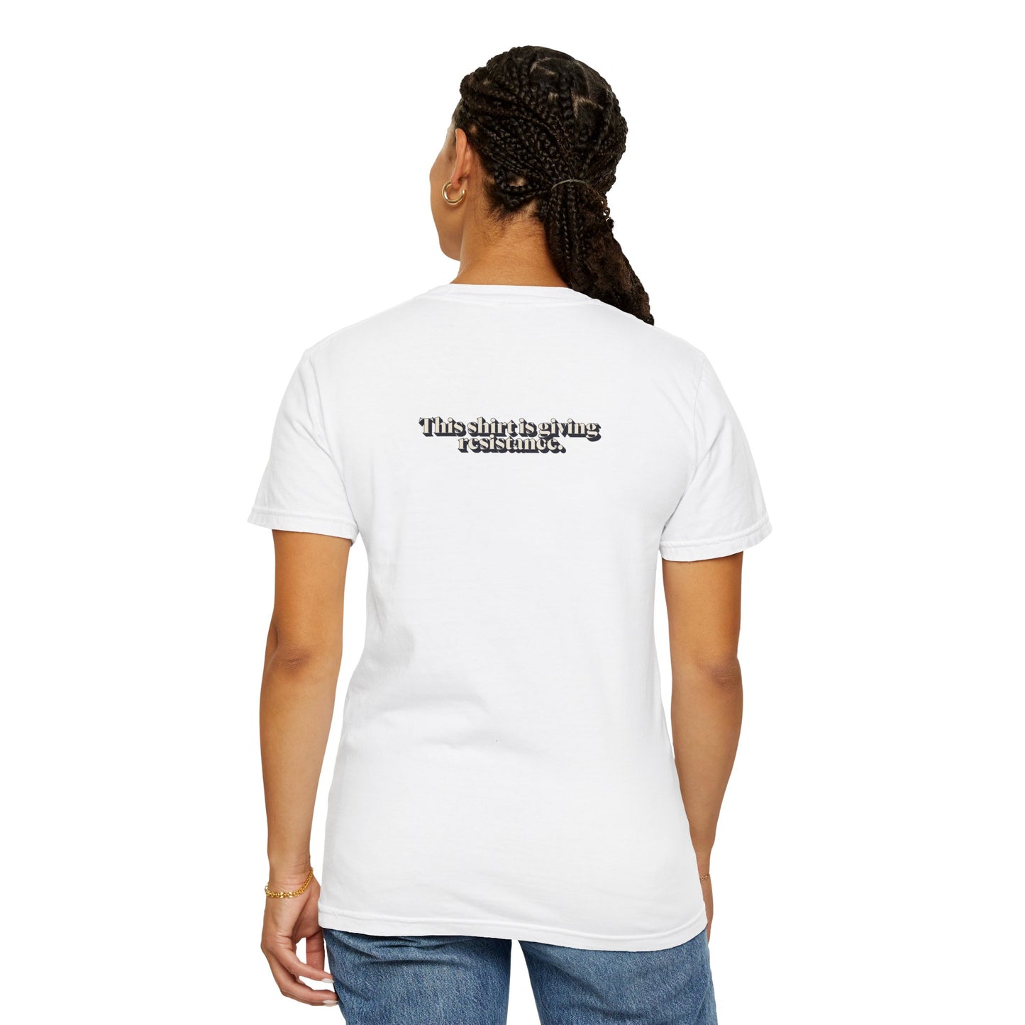 2025 Pride Collection Giving Resistance EveryBody T-Shirt (Ivory Font)
