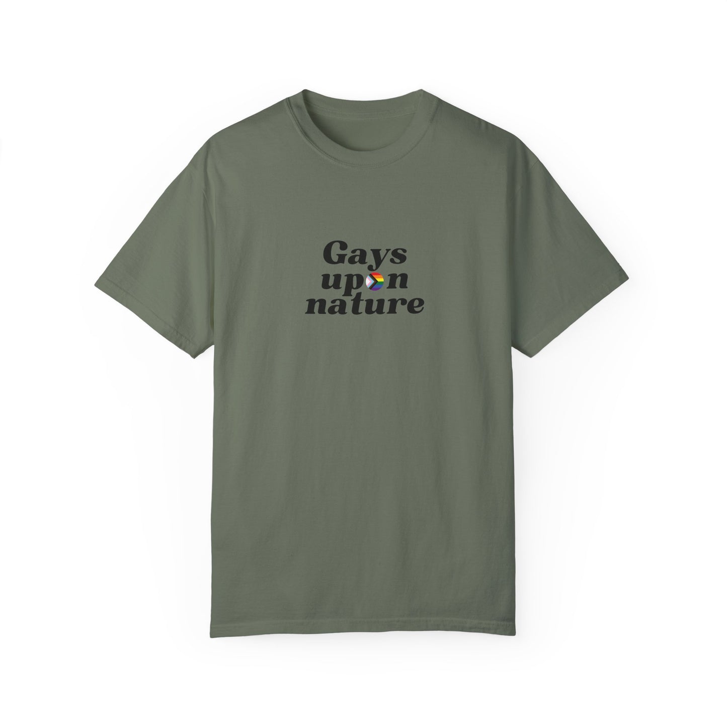 Pride Flag EveryBody T-Shirt (Black Font)