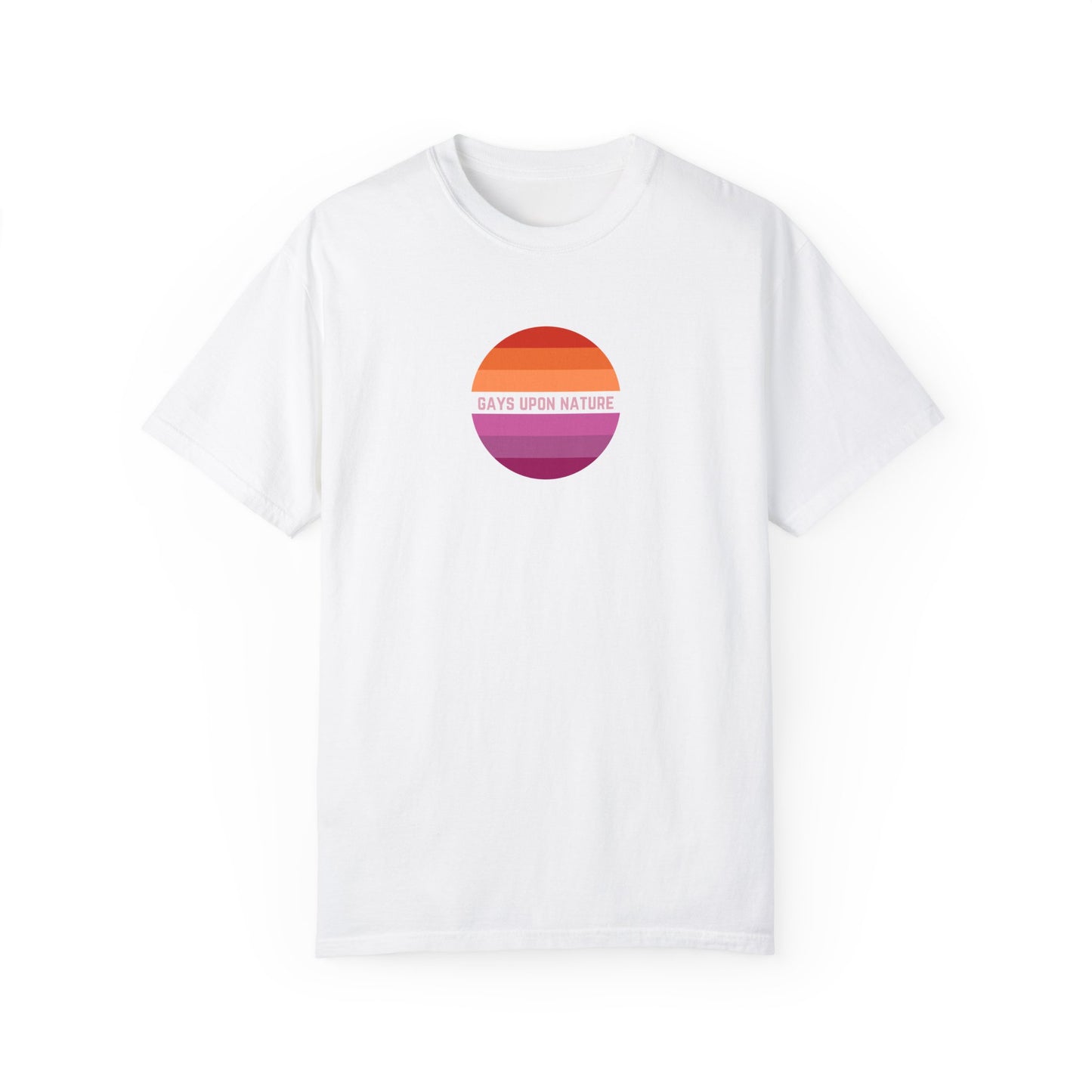 Lesbian Flag Sunrise EveryBody T-Shirt