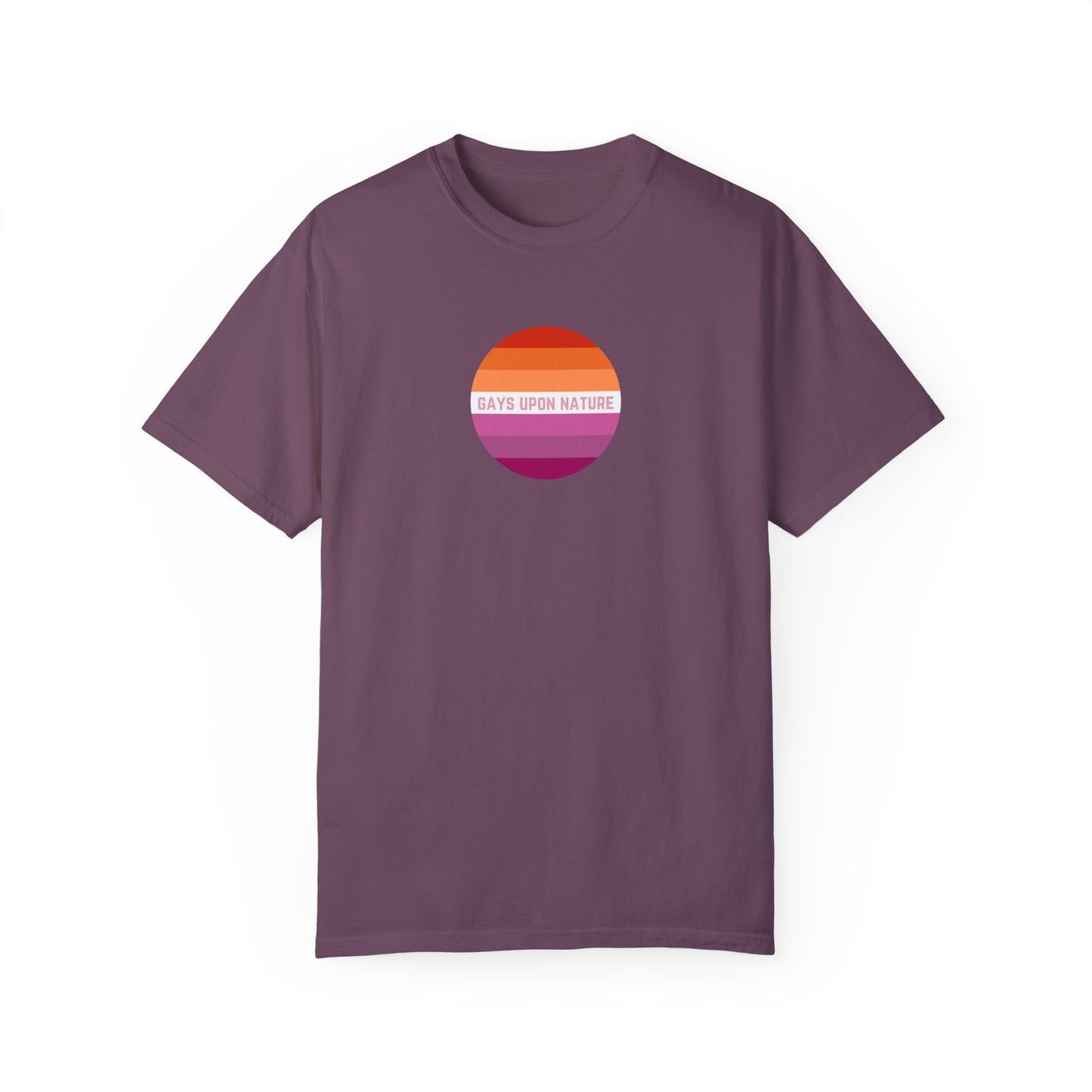 Lesbian Flag Sunrise EveryBody T-Shirt