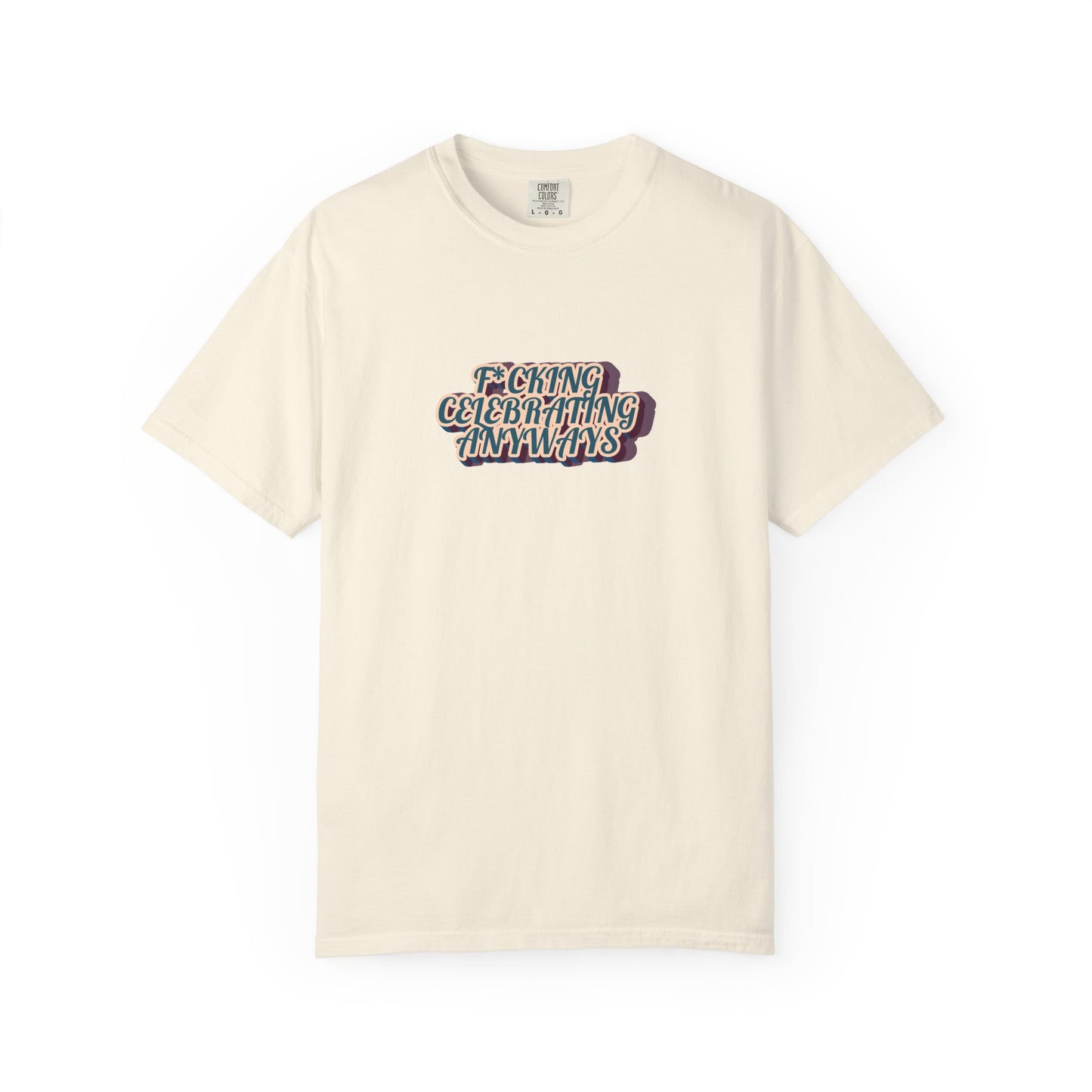 2025 Pride Collection Celebrating Anyways EveryBody T-Shirt (Sunset)