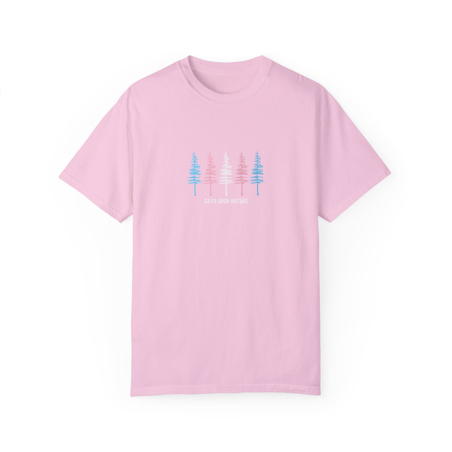 Trans Pride Flag T-Shirt (White Font)