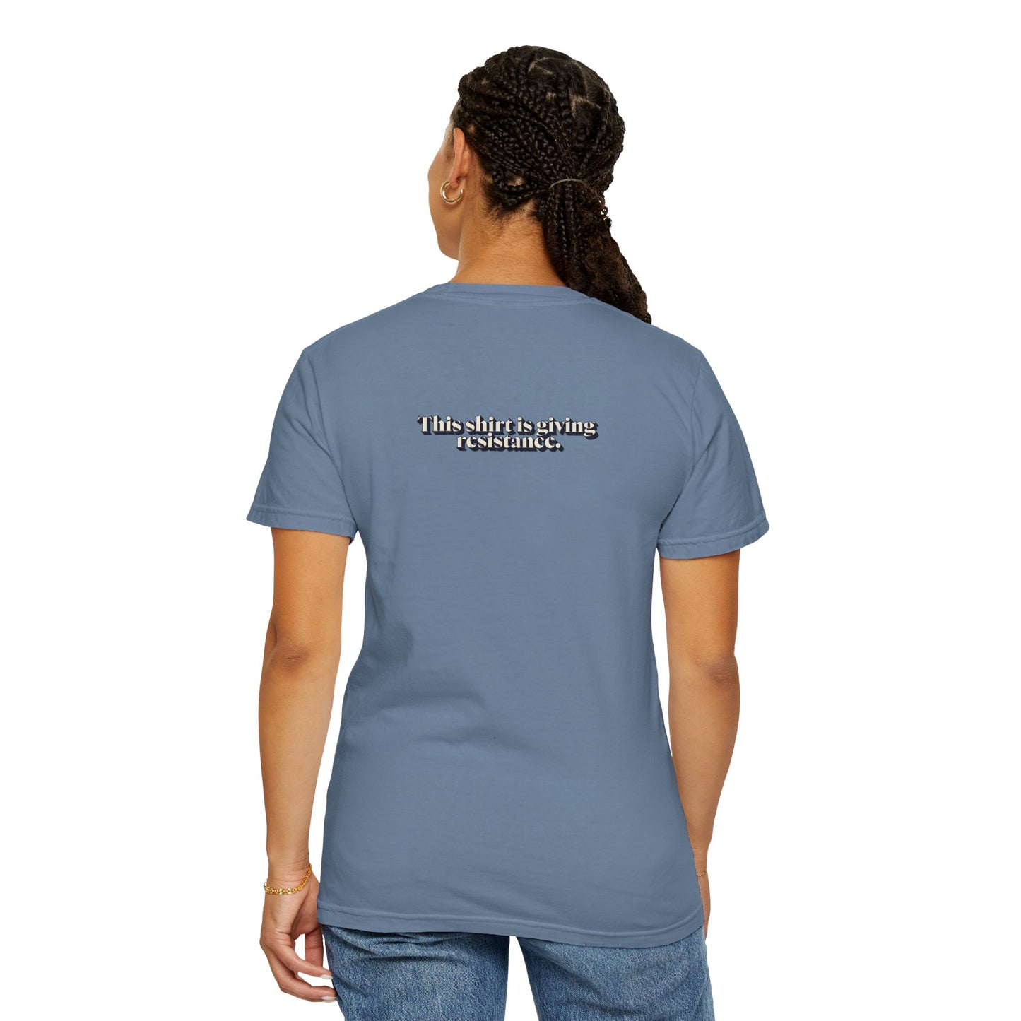 2025 Pride Collection Giving Resistance EveryBody T-Shirt (Ivory Font)