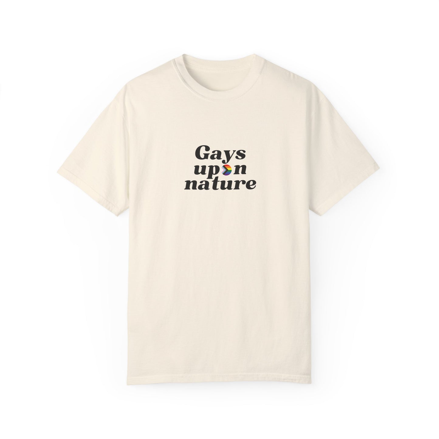 Pride Flag EveryBody T-Shirt (Black Font)