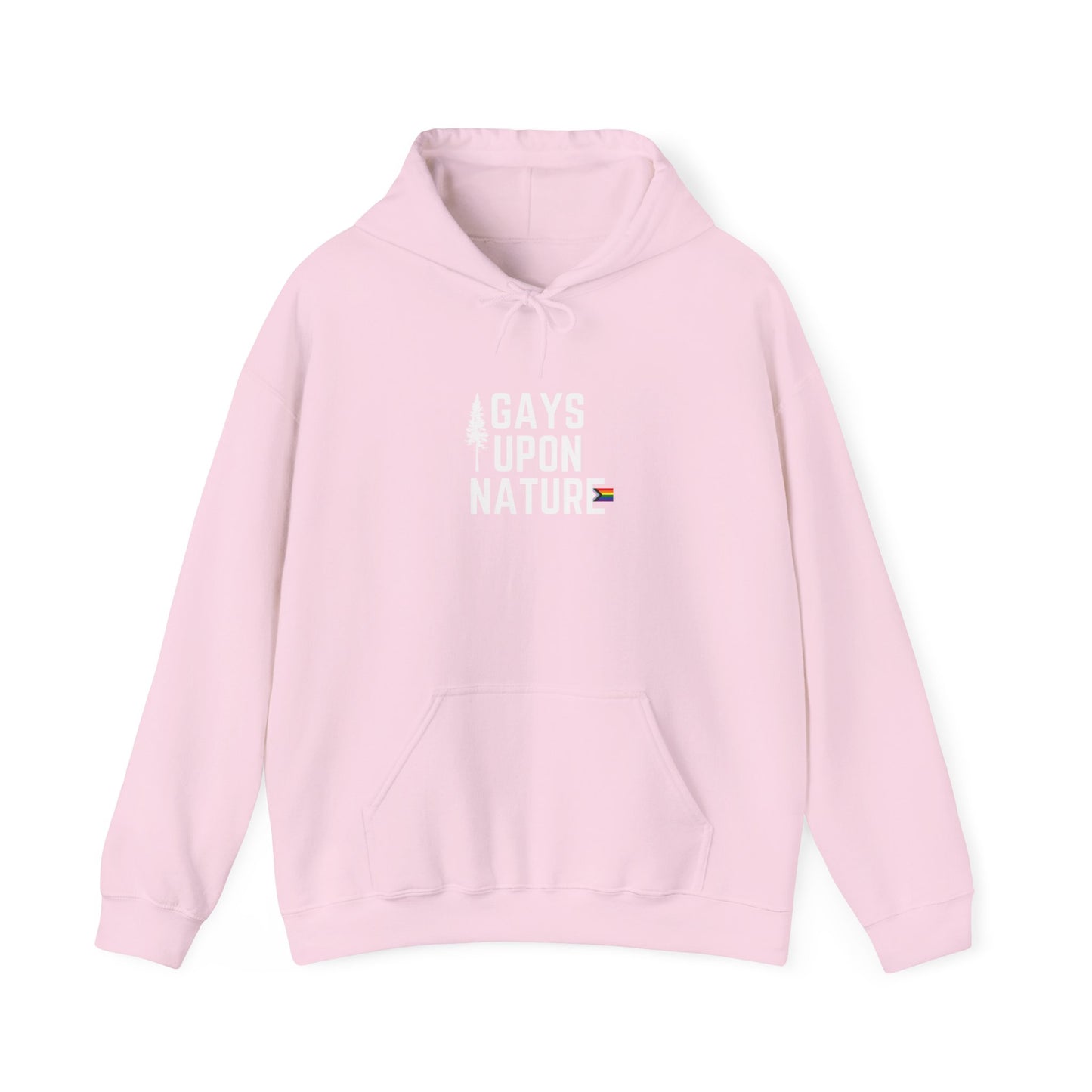 LGBTQ Pride Hoodie (White Font)