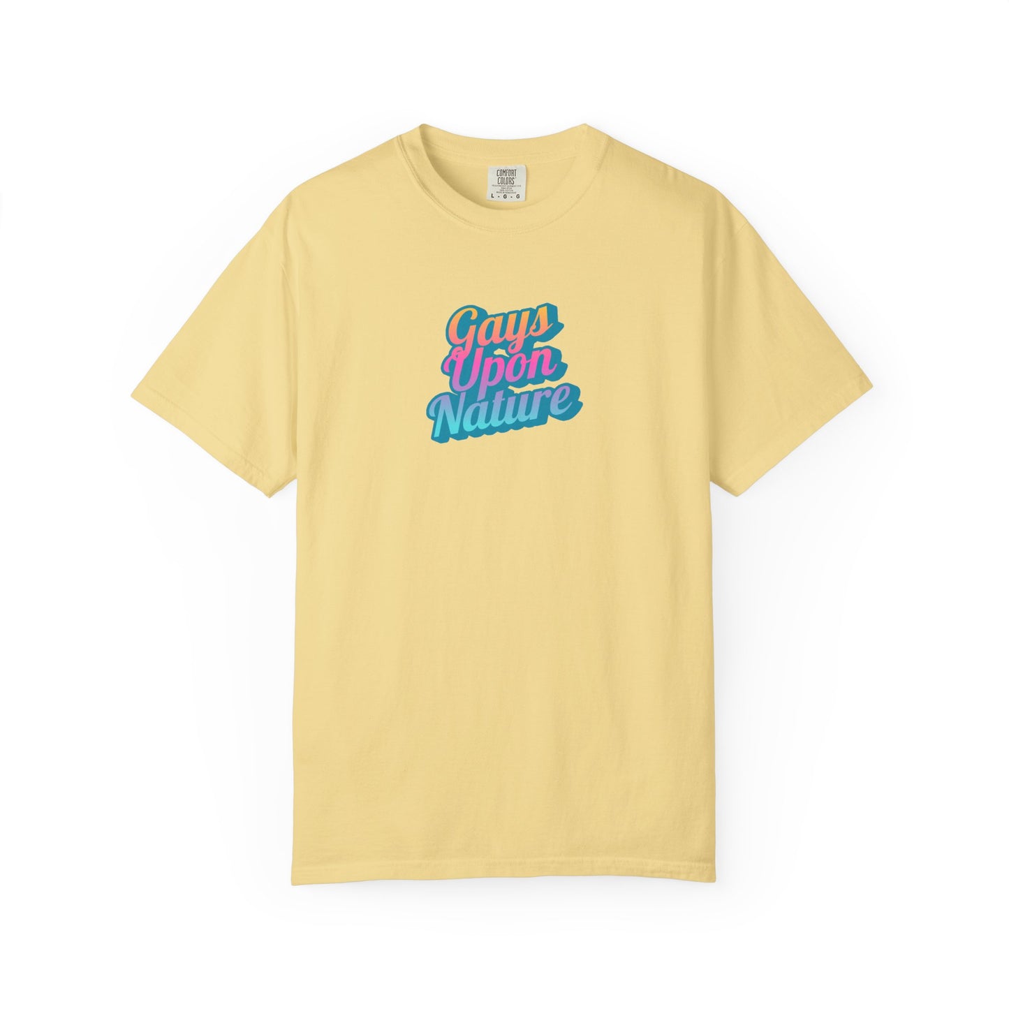 2025 Pride Collection Retro Rainbow EveryBody T-Shirt (Sunset)