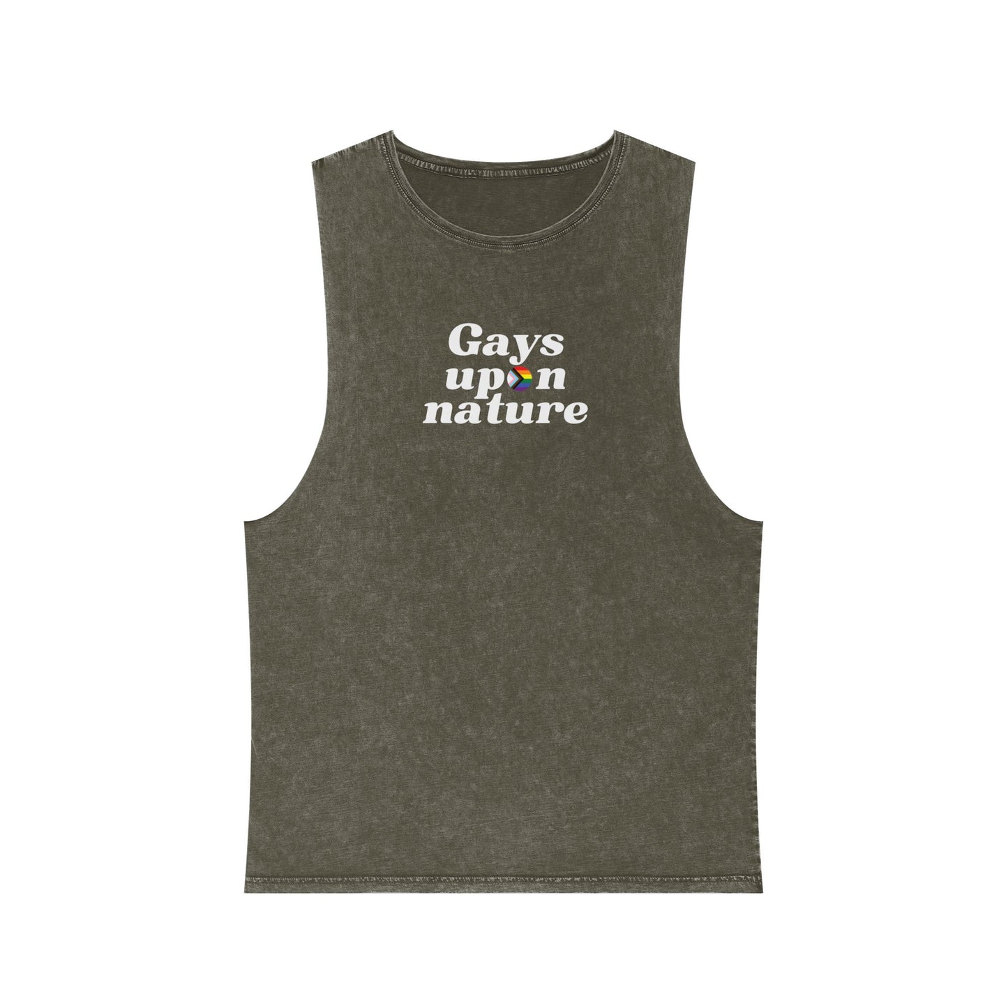 Stonewashed Pride Flag Tank