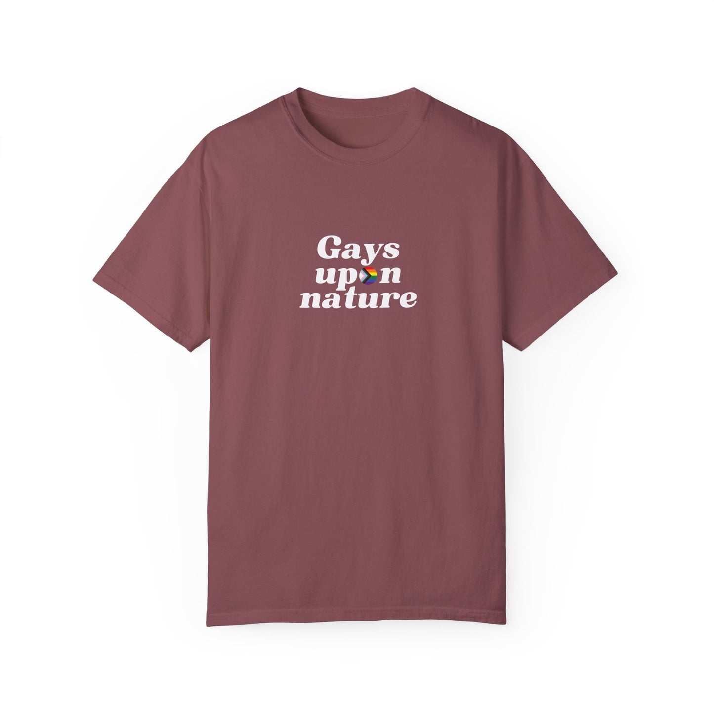 Pride Flag O Script EveryBody T-Shirt (White Font)