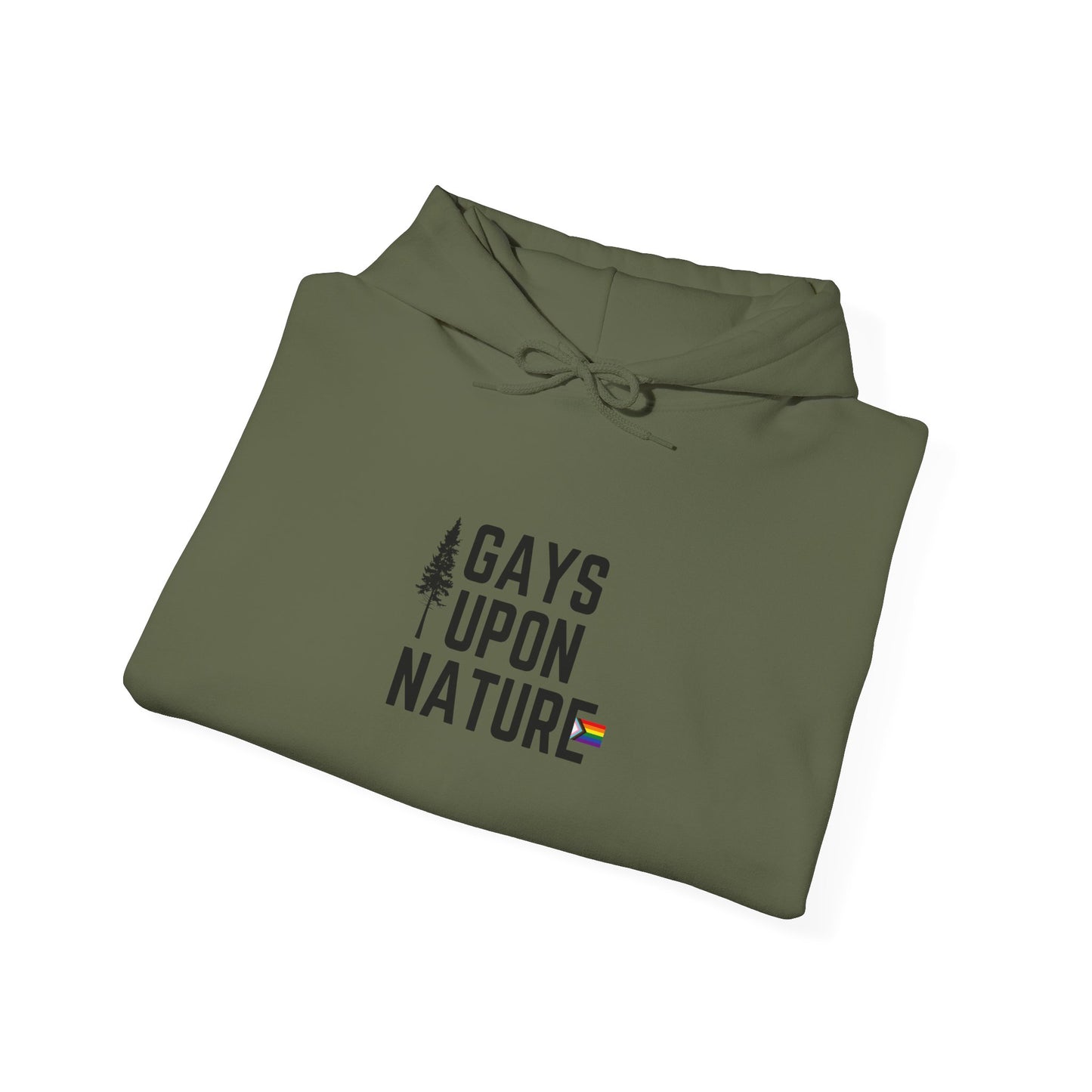 LGBTQ Pride Hoodie (Black Font)