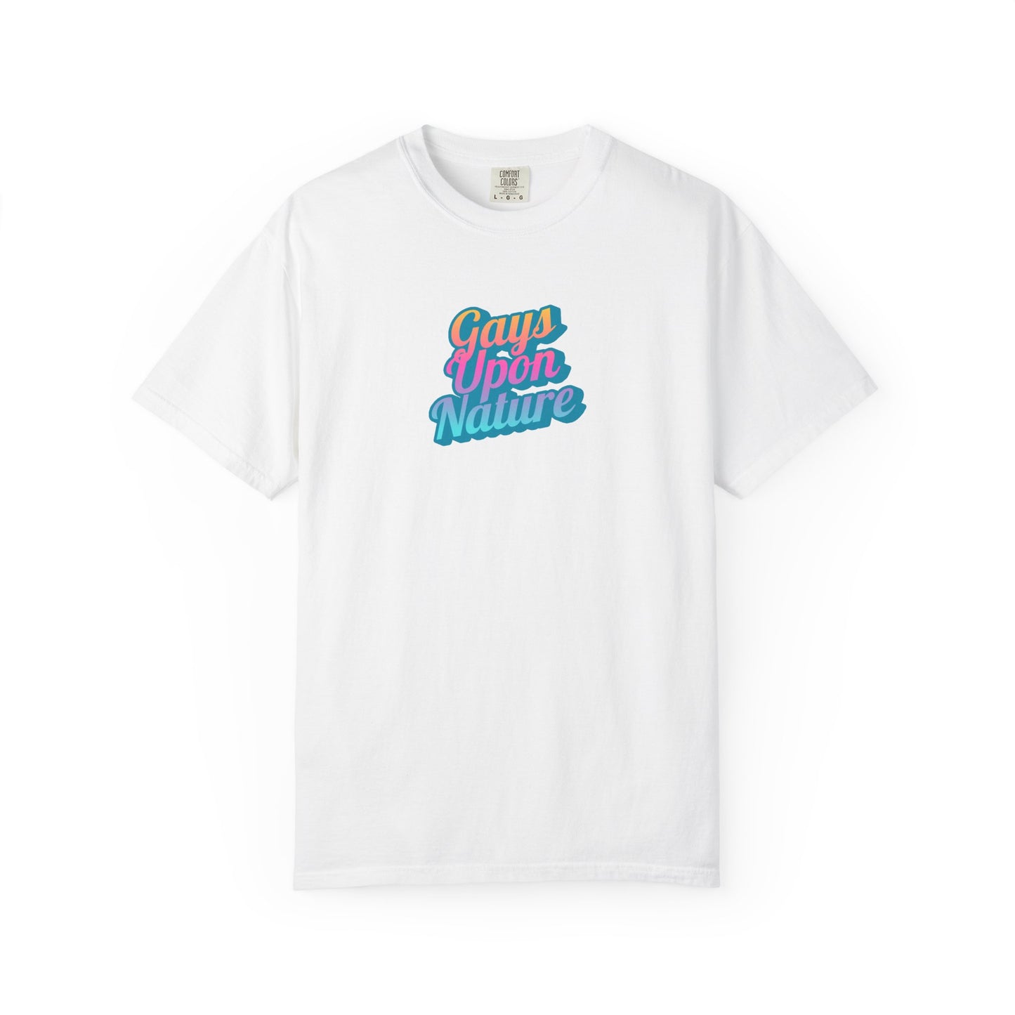 2025 Pride Collection Retro Rainbow EveryBody T-Shirt (Sunset)
