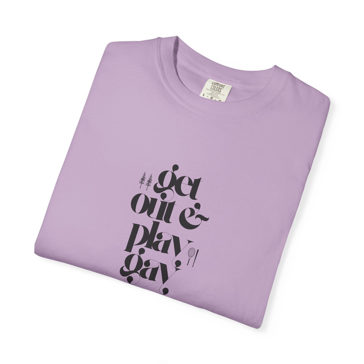 GDASA x Gays Upon Nature EveryBody Tee (Get Out and Play Gay) Black Font