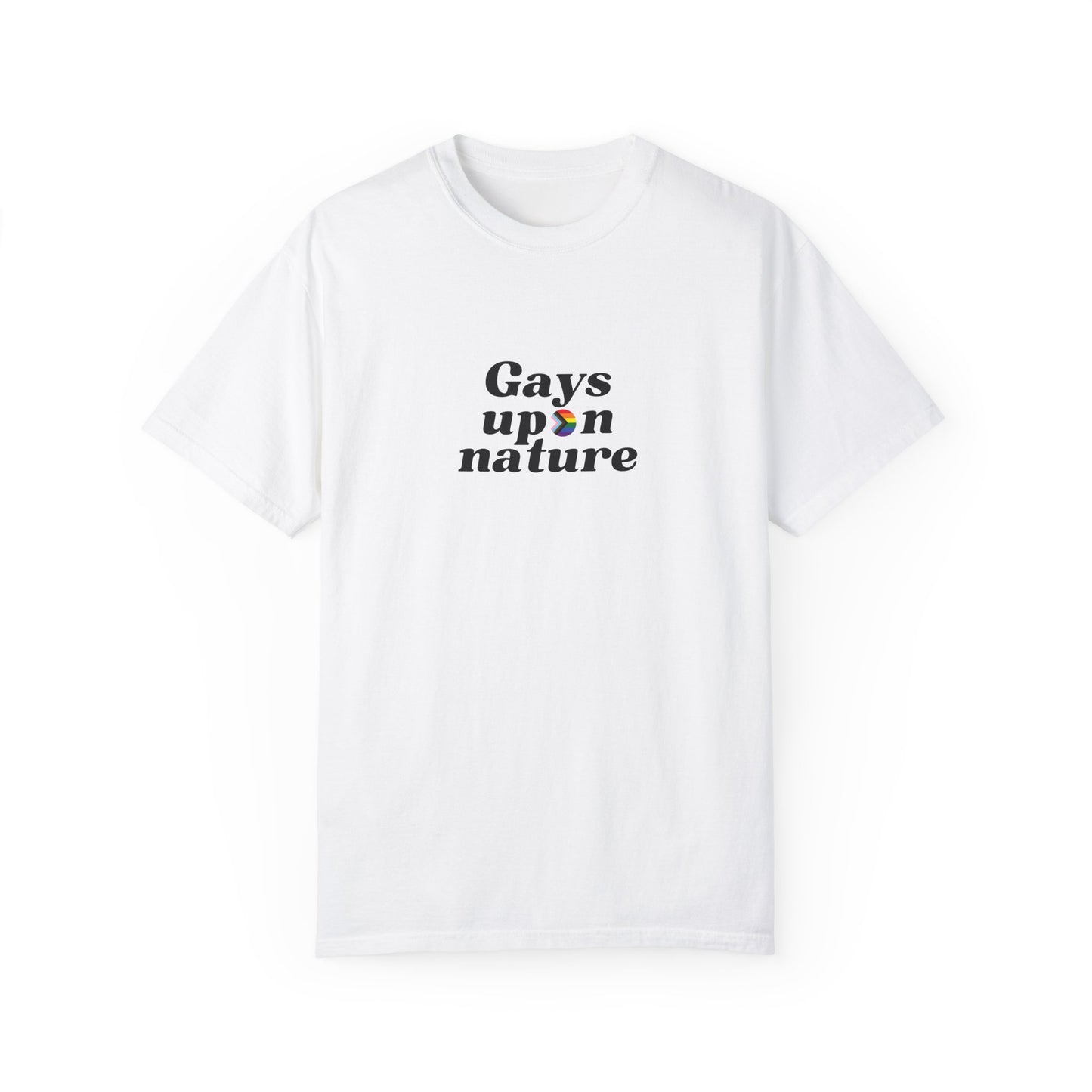 Pride Flag EveryBody T-Shirt (Black Font)