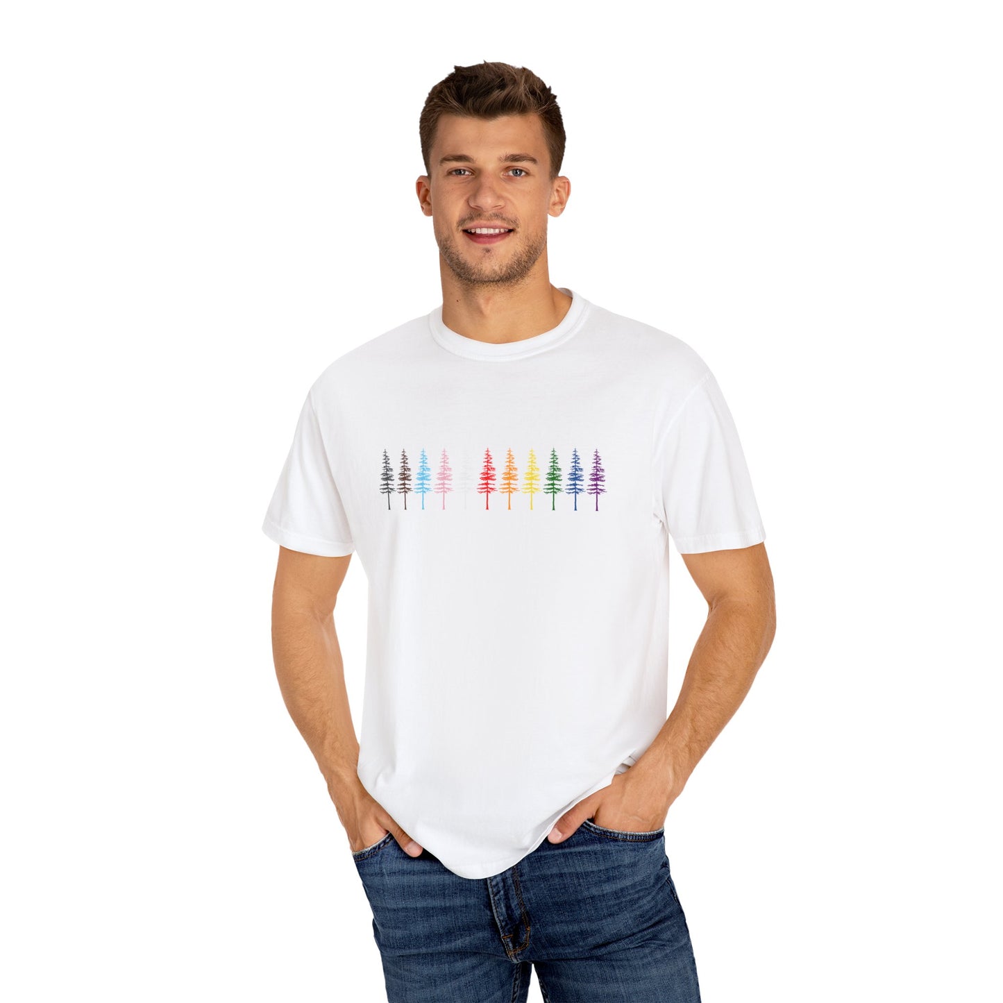 Rainbow Trees EveryBody T-Shirt