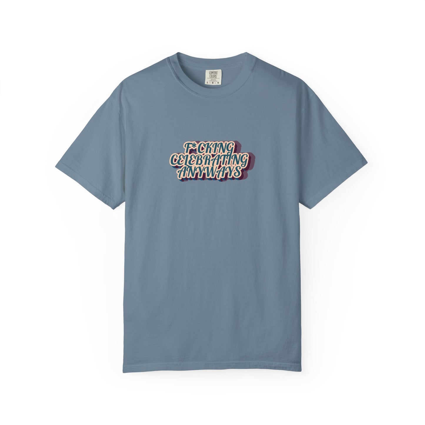 2025 Pride Collection Celebrating Anyways EveryBody T-Shirt (Sunset)
