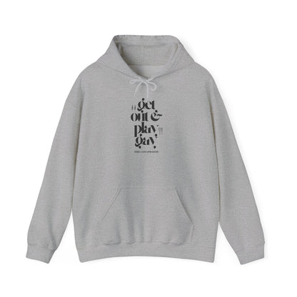 GDASA x Gays Upon Nature Play Gay Hoodie (Black Font)