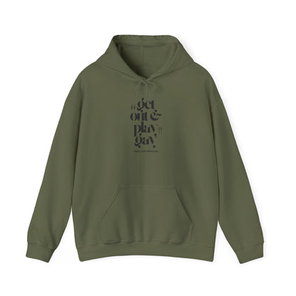 GDASA x Gays Upon Nature Play Gay Hoodie (Black Font)