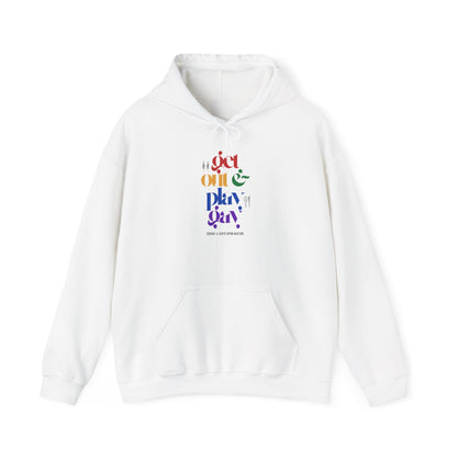 GDASA x Gays Upon Nature Play Gay Hoodie (Rainbow Font)