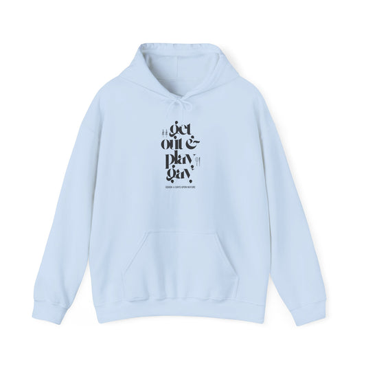 GDASA x Gays Upon Nature Play Gay Hoodie (Black Font)