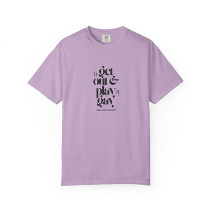 GDASA x Gays Upon Nature EveryBody Tee (Get Out and Play Gay) Black Font