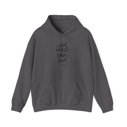 GDASA x Gays Upon Nature Play Gay Hoodie (Black Font)