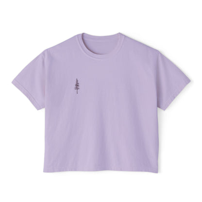 2025 Pride Collection Giving Resistance Boxy Tee (Purple Font)