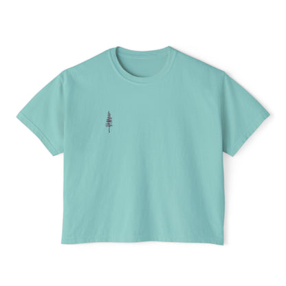 2025 Pride Collection Giving Resistance Boxy Tee (Purple Font)
