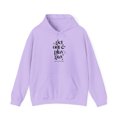 GDASA x Gays Upon Nature Play Gay Hoodie (Black Font)
