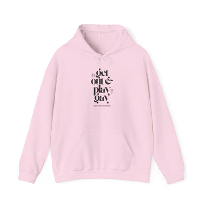 GDASA x Gays Upon Nature Play Gay Hoodie (Black Font)