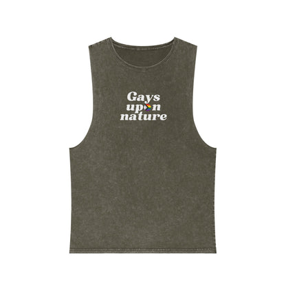 Stonewashed Pride Flag Tank
