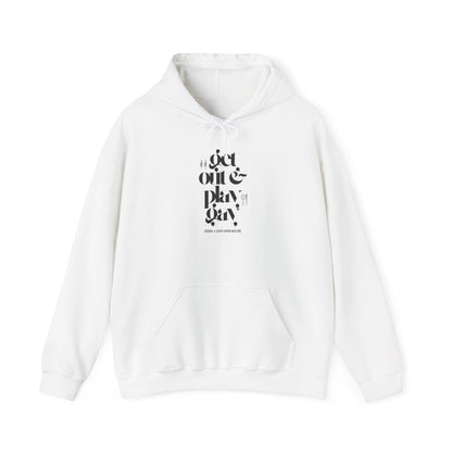 GDASA x Gays Upon Nature Play Gay Hoodie (Black Font)